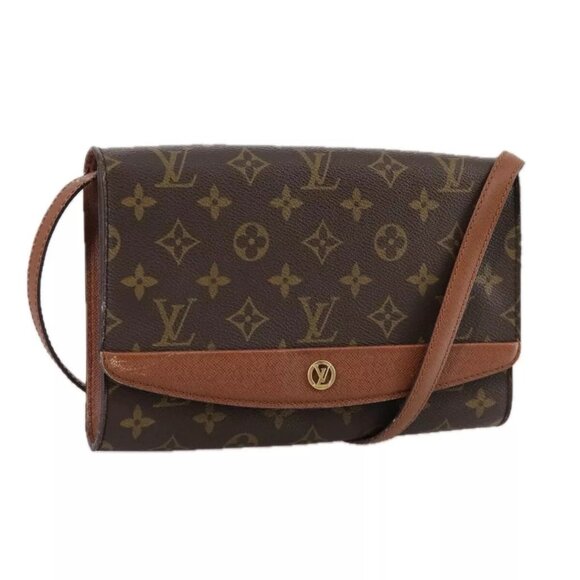LOUIS VUITTON Monogram Bordeaux 24 Shoulder Bag